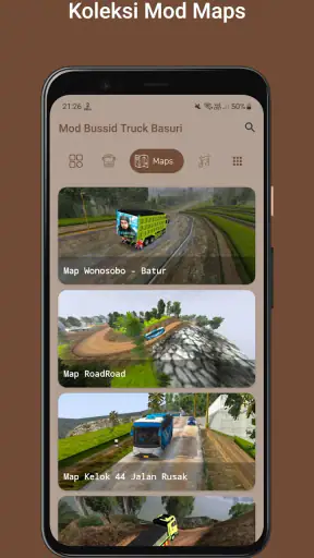 MOD Bussid Truck Basuri screenshot