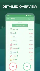 Monefy - Budget & Expenses app screenshot