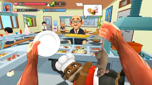Monkey Student: School Prank screenshot