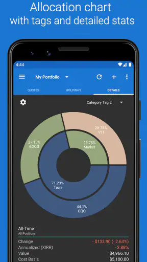 My Stocks Portfolio & Market screenshot