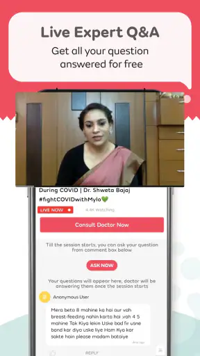 Mylo Pregnancy & Parenting App screenshot