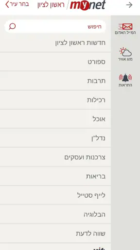 mynet screenshot