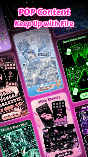 Neon Love Pro Theme screenshot