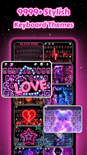 Neon Love Pro Theme screenshot