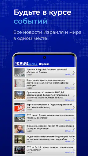 Newsru.co.il (classic) screenshot