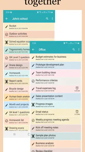 Note Daily Calendar & Notebook screenshot