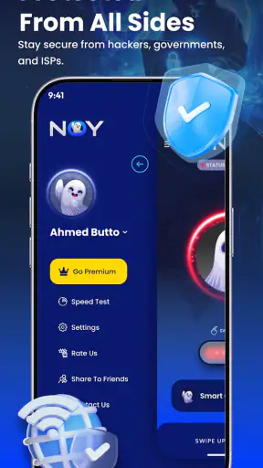 Noy - Anonymous VPN Proxy screenshot