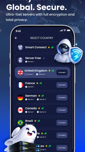 Noy - Anonymous VPN Proxy screenshot