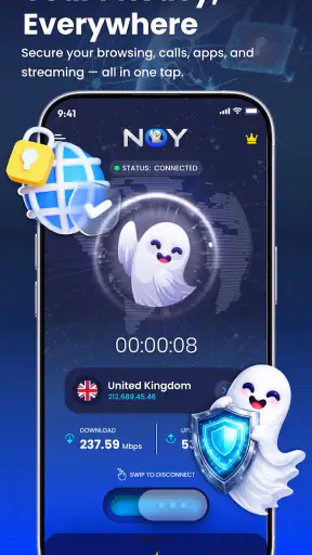 Noy - Anonymous VPN Proxy screenshot