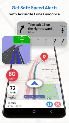 Offline Map Navigation screenshot