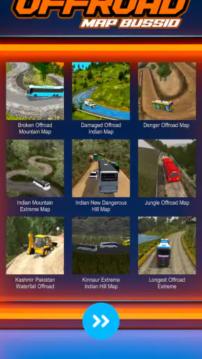 Offroad Map Bussid screenshot