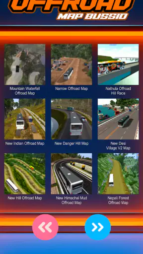 Offroad Map Bussid screenshot
