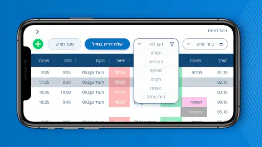 Ok2go - שעון נוכחות screenshot