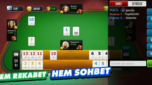 Okey Plus - En Kalabalık Okey! screenshot