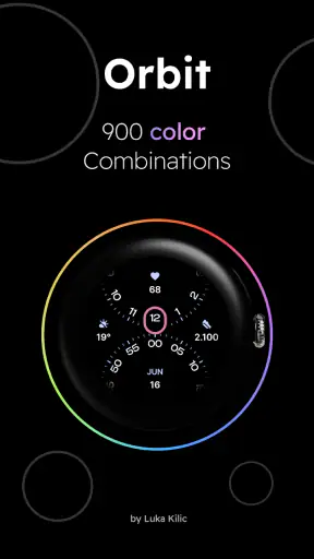 Orbit - Minimal Watch Face screenshot