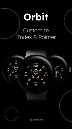 Orbit - Minimal Watch Face screenshot