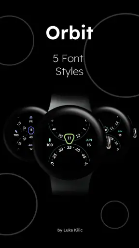 Orbit - Minimal Watch Face screenshot
