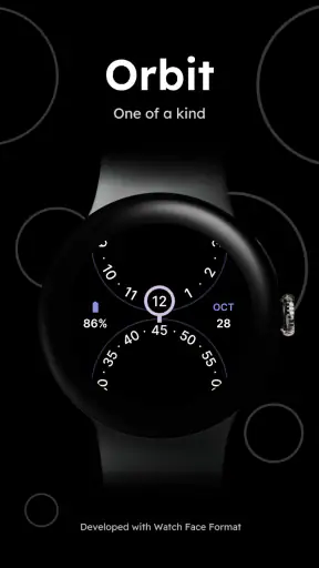 Orbit - Minimal Watch Face screenshot