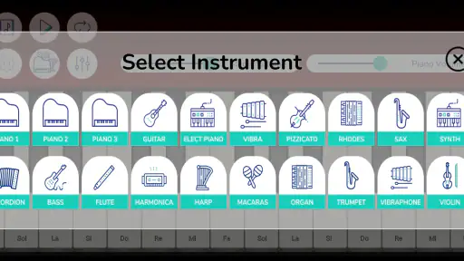Oriental Piano screenshot