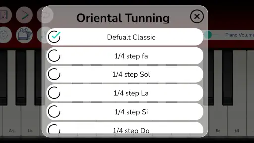 Oriental Piano screenshot