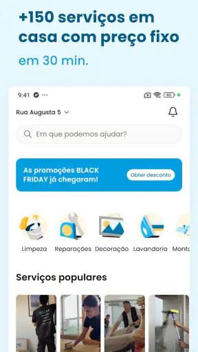 OSCAR: serviços para casa screenshot