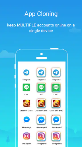 Parallel Space - app cloning screenshot