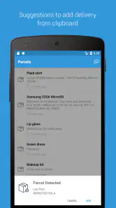 Parcels: Track Online Orders screenshot