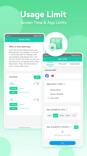 Parental Control - KidsLink screenshot