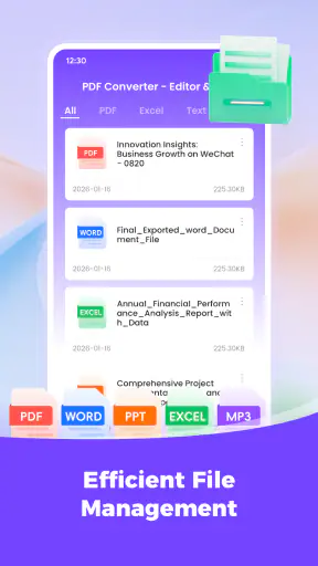PDF Converter: Reader & Editor screenshot