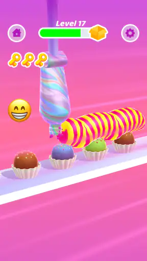 Perfect Cream: Icing Cake Game screenshot