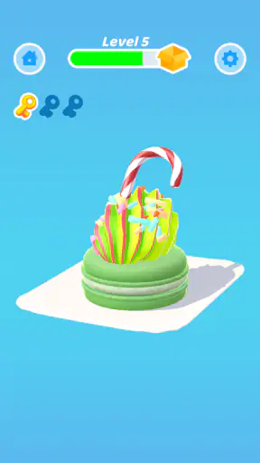 Perfect Cream: Icing Cake Game screenshot