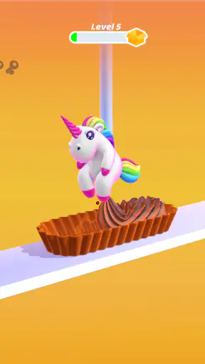 Perfect Cream: Icing Cake Game screenshot