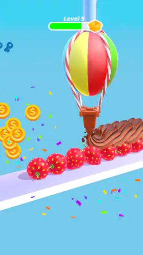 Perfect Cream: Icing Cake Game screenshot