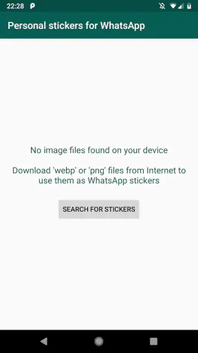 Personal stickers for WhatsApp screenshot