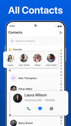 Phone Call: Messaging Launcher screenshot