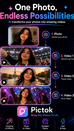 PicTok : AI Photo Generator screenshot