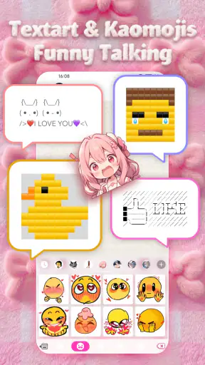 Pink Aura Love Theme screenshot