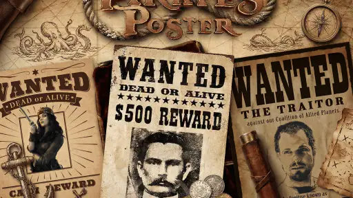 Pirate Wanted Poster screenshot