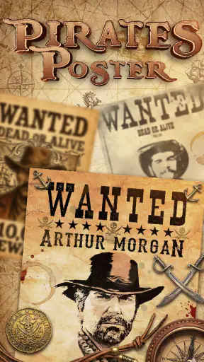 Pirate Wanted Poster screenshot