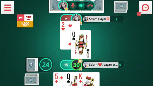 Pişti Online screenshot