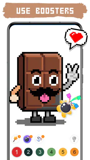 Pixel Art Coloring: חוברת צביע screenshot