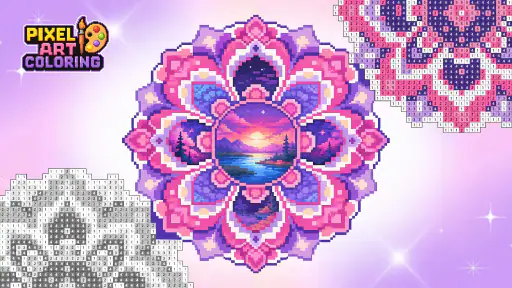 Pixel Art Coloring: חוברת צביע screenshot