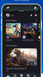 PlayStation App screenshot