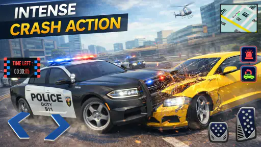Police Car Chase: police Games screenshot