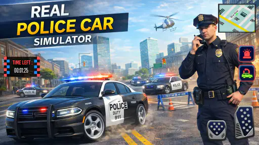 Police Car Chase: police Games screenshot