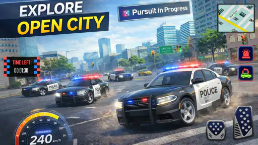 Police Car Chase: police Games screenshot