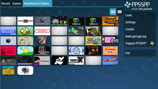 PPSSPP - PSP emulator screenshot
