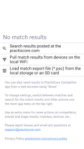 PractiScore Competitor screenshot