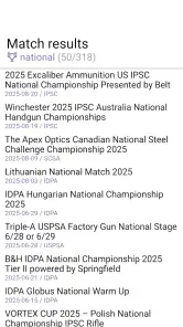 PractiScore Competitor screenshot