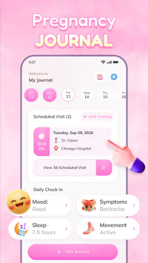 Pregnancy Tracker & Monitoring screenshot